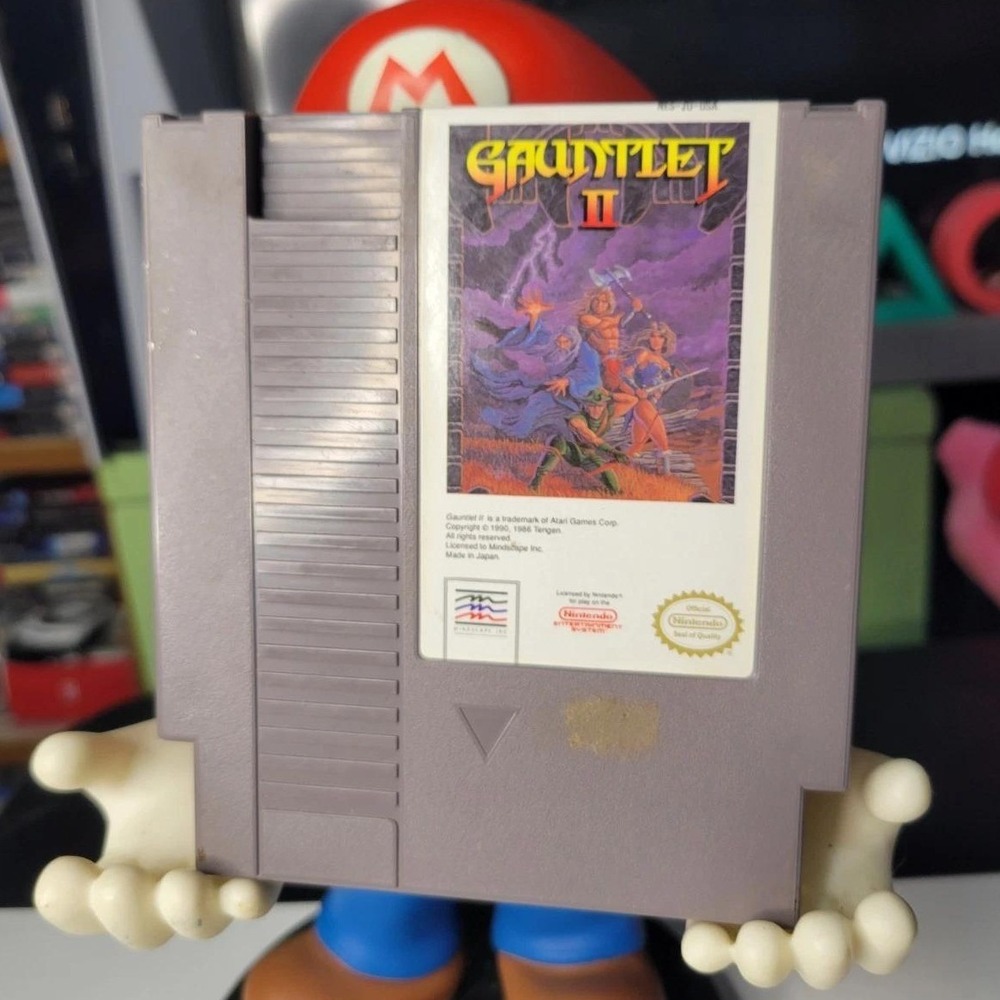 Gauntlet II 2 Nintendo NES Video Game Cartridge Mindscape NES-2G-USA Authentic